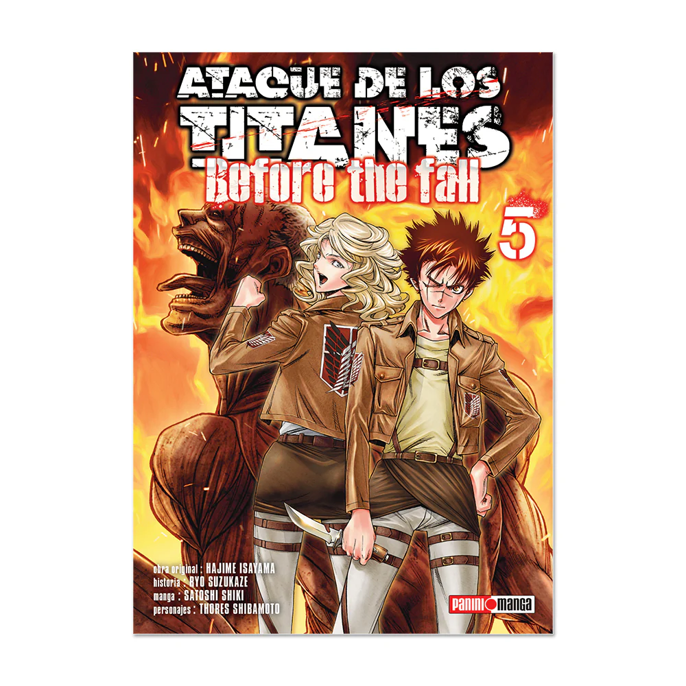 Ataque De Los Titanes Before The Fall N.05