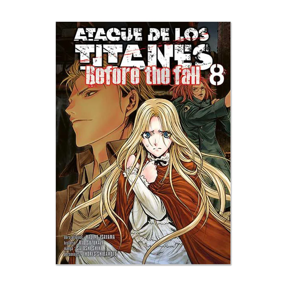Ataque De Los Titanes Before The Fall N.08