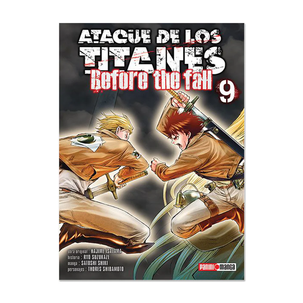 Ataque De Los Titanes Before The Fall N.09