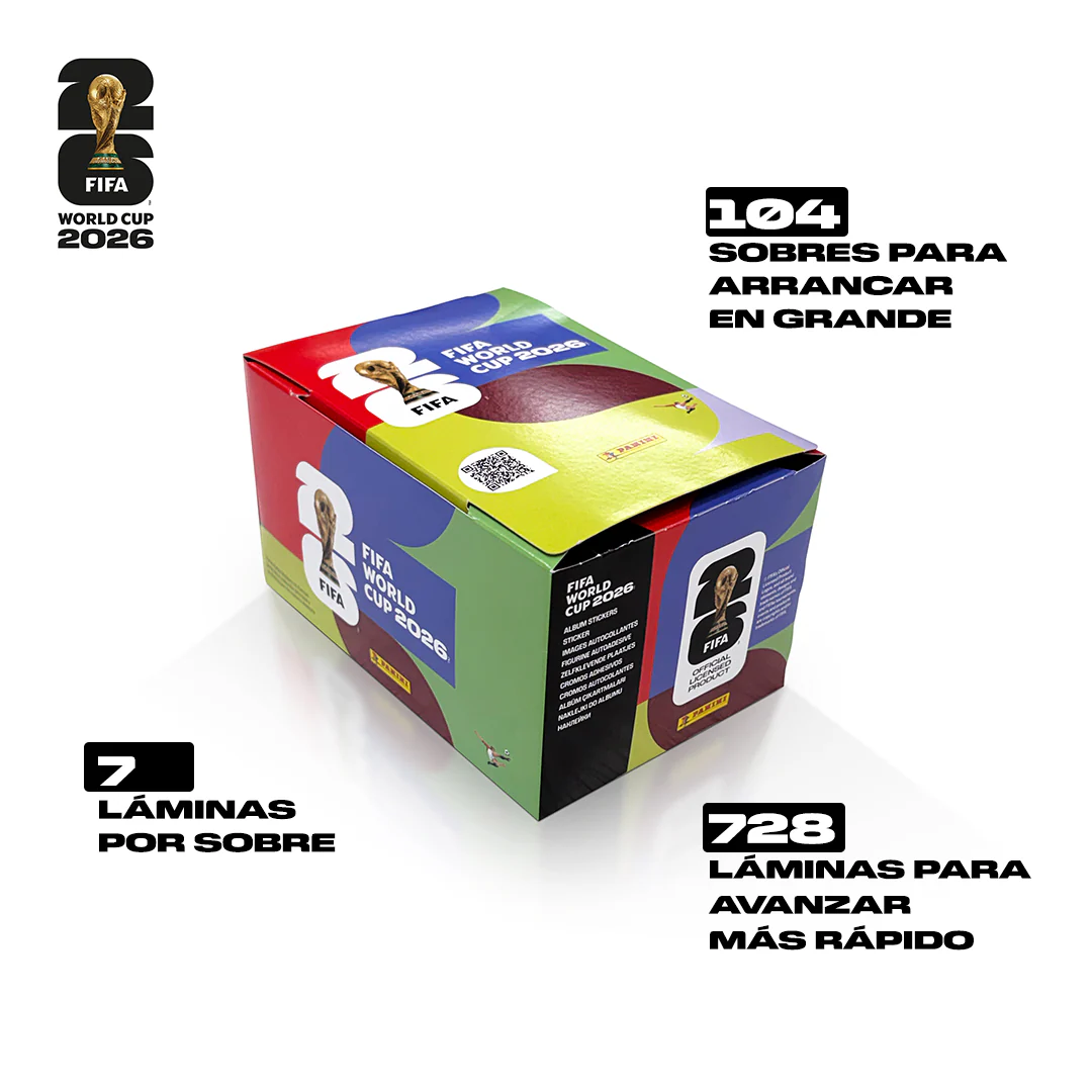 Display x 104 sobres COPA MUNDIAL DE LA FIFA 2026™ - Image 2